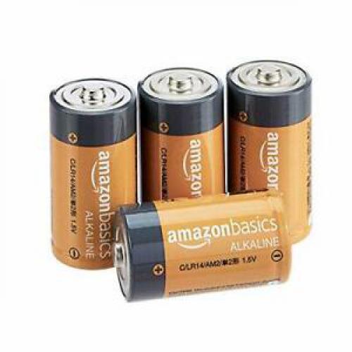 AmazonBasics univerzální alkalické baterie 4 ks C Cell 