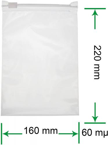 HeiZip Taška na zip pro potraviny, 160 x 220 mm