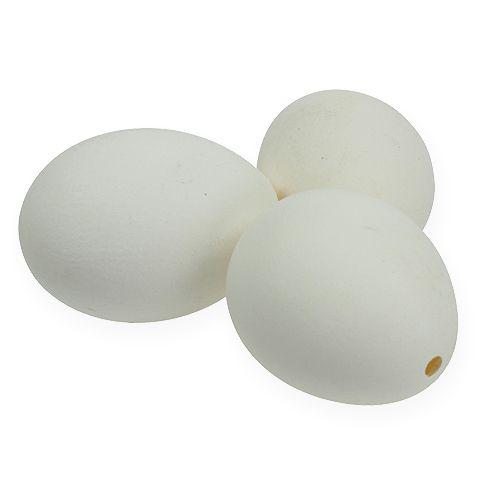 Dekorativní vejce Tlater, 24ks, bílá