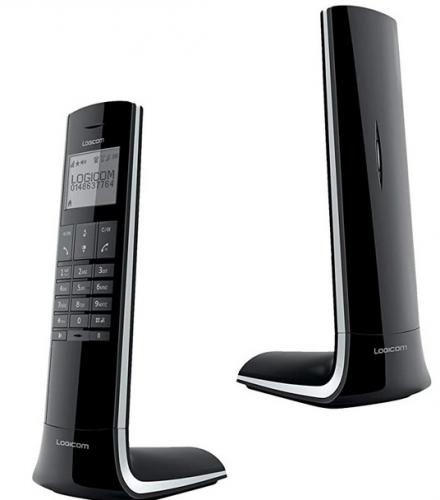 Bezdrátový telefon Logicom Luxia 150, èerný