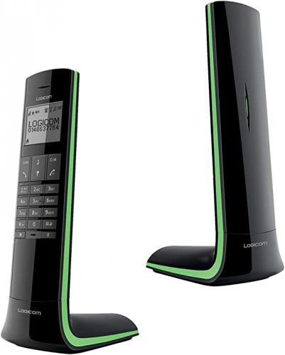 Bezdrátový telefon Logicom Luxia 150, zelený
