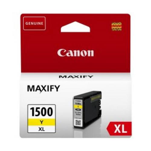 Inkoustové kazety Canon PGI-1500XL Y, žlutý 