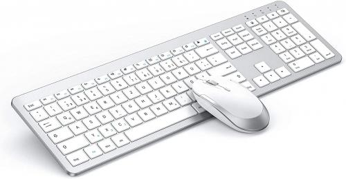 Set klávesnice a myši Seenda, bílý