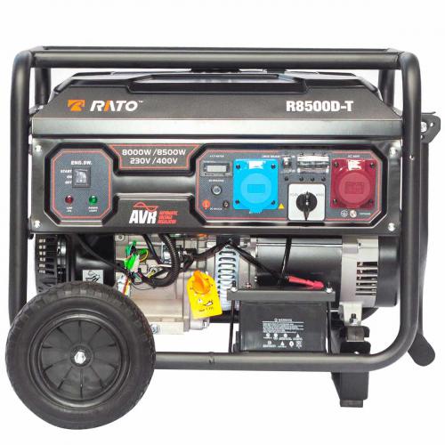 Benzínový generátor elektøiny Rato 8500D-T