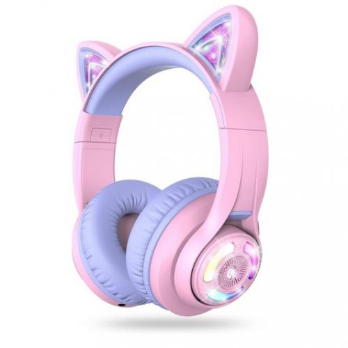 Bezdrátová sluchátka iClever Cat Ear