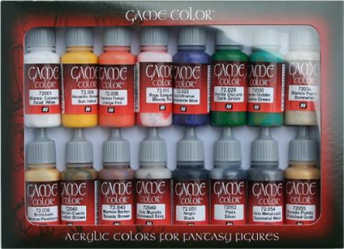 Vallejo game color 72299 Sada 16 akrylovch barev