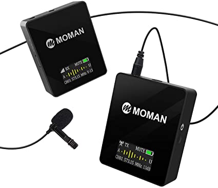 Bezdrátový mikrofon Moman C1 - zvìtšit obrázek