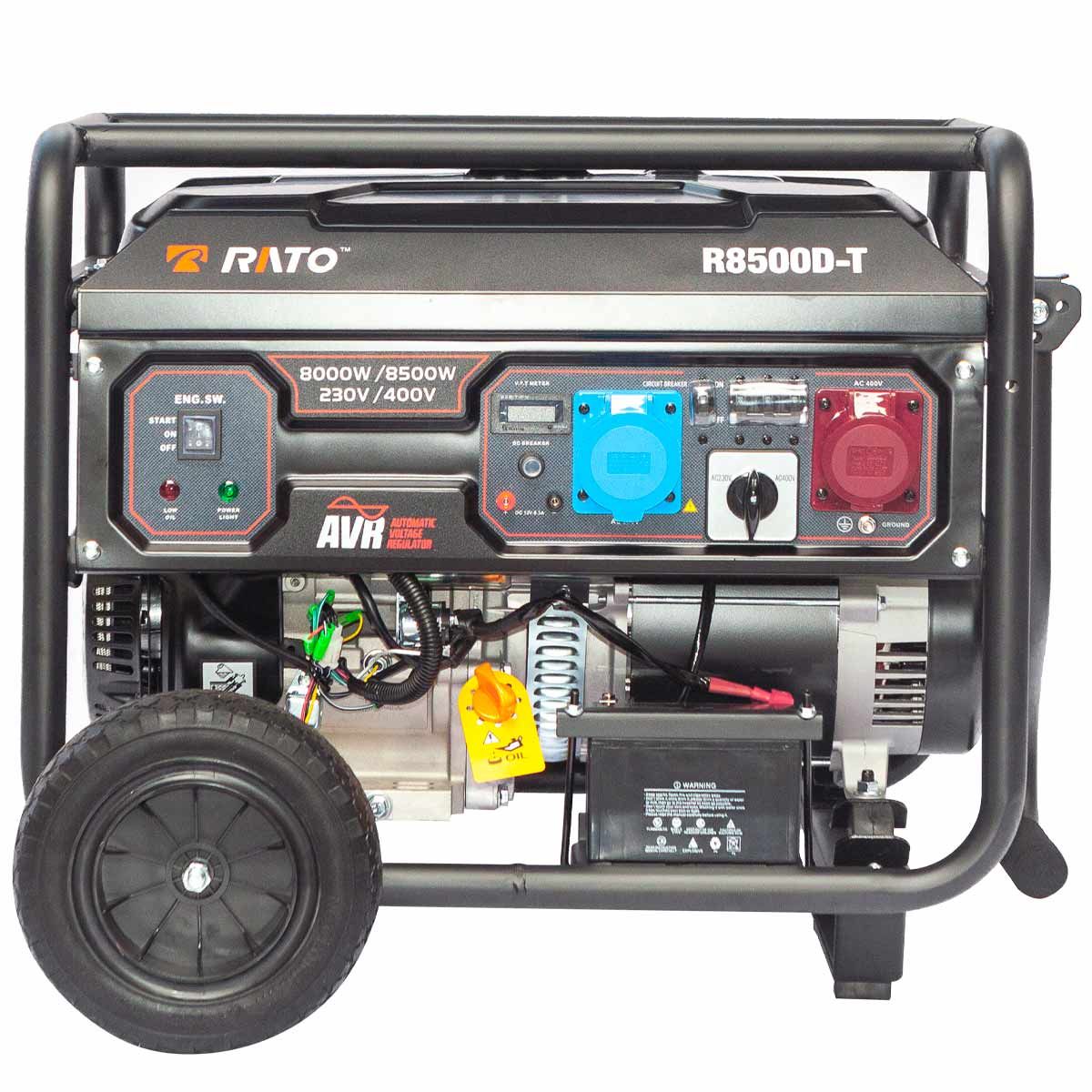 Benzínový generátor elektøiny Rato 8500D-T - zvìtšit obrázek